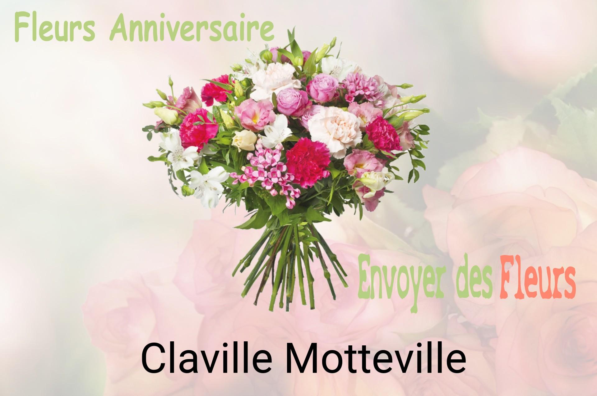 Bouquet de fleurs d’anniversaire livré à Claville-Motteville