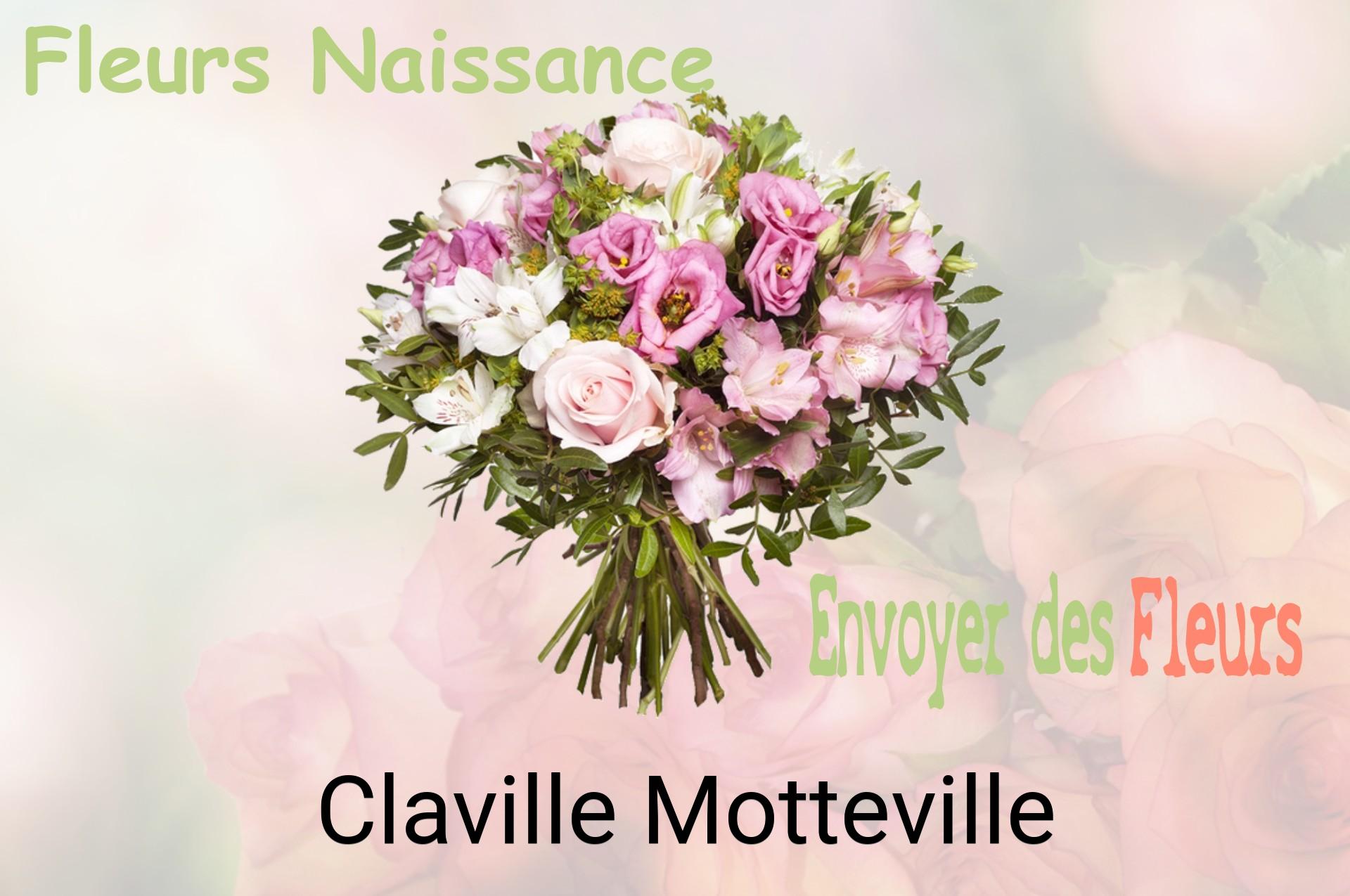 Bouquet de fleurs de naissance livré à Claville-Motteville