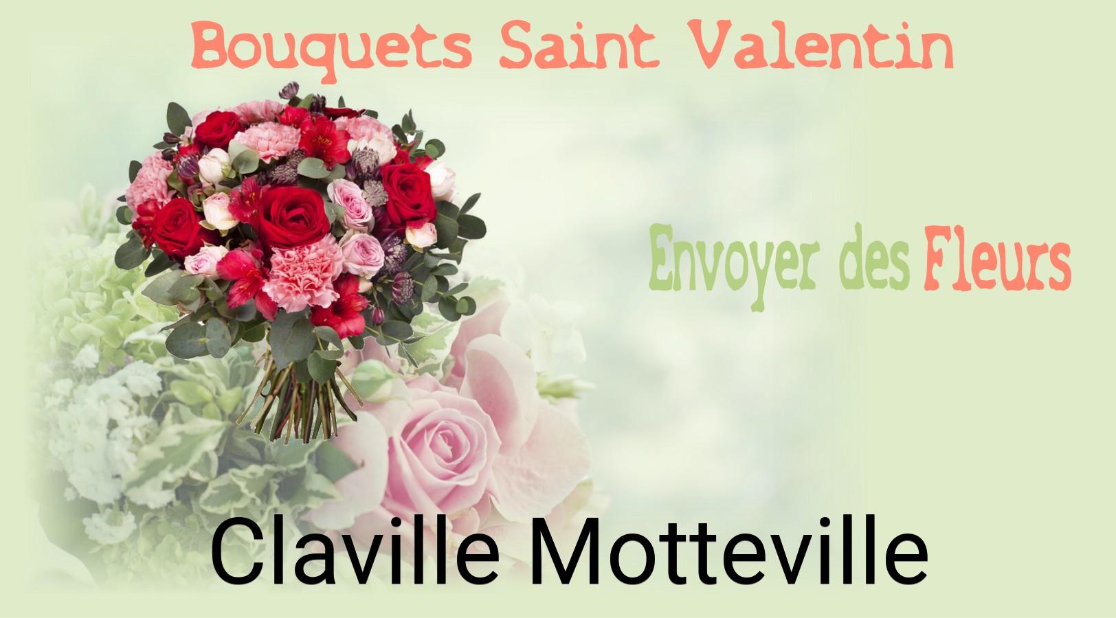Roses de Saint-Valentin livrées à Claville-Motteville